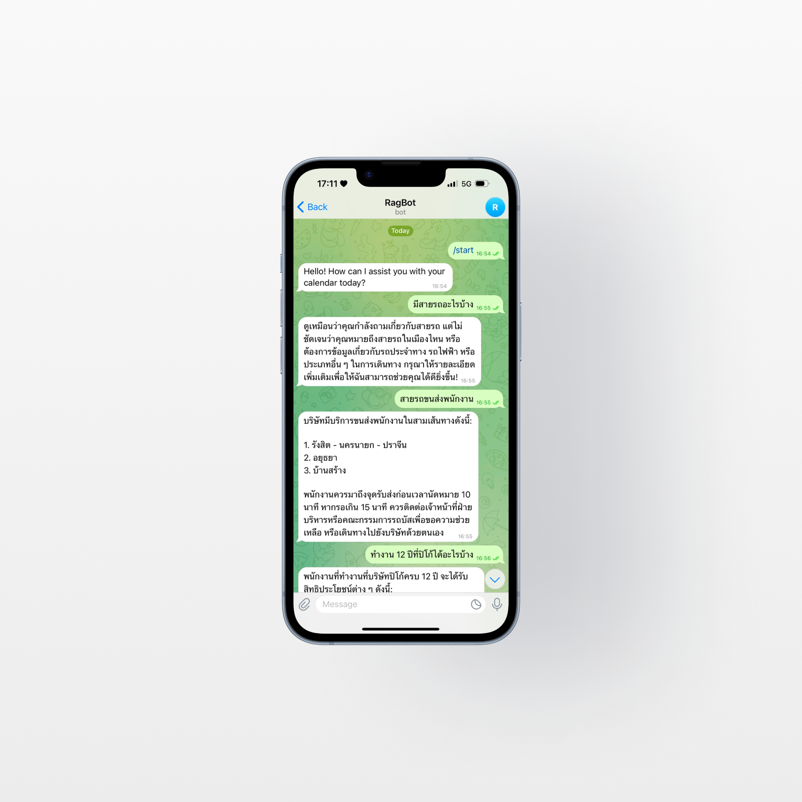 Key Features of Assistant Chatbot